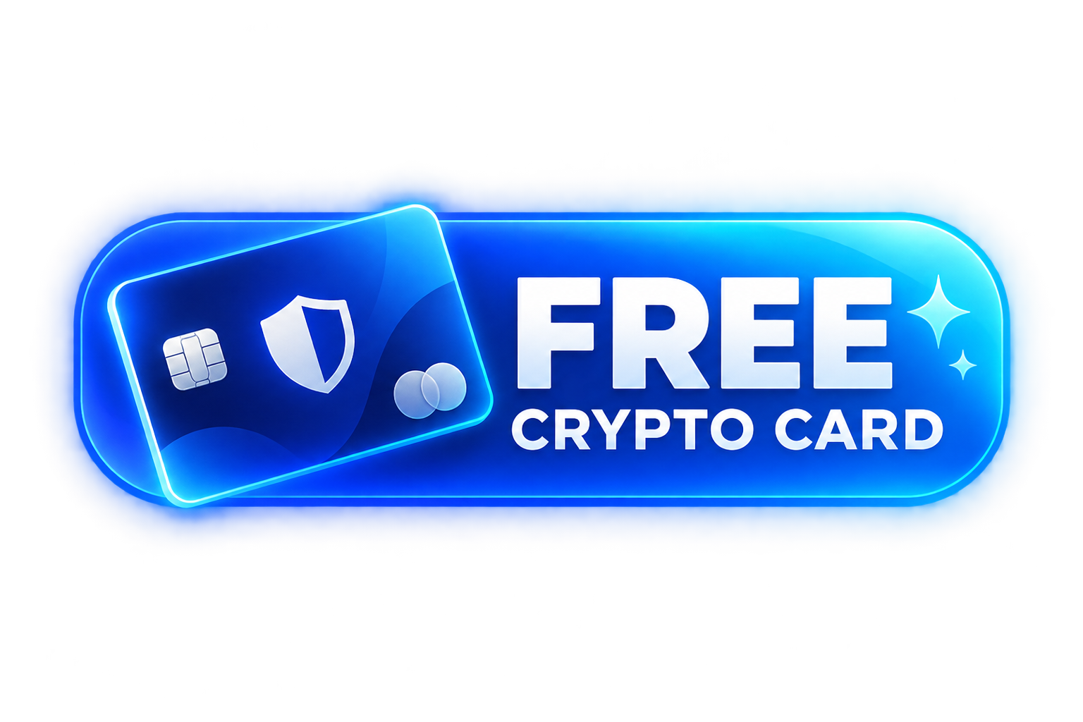 Free crypto card badge
